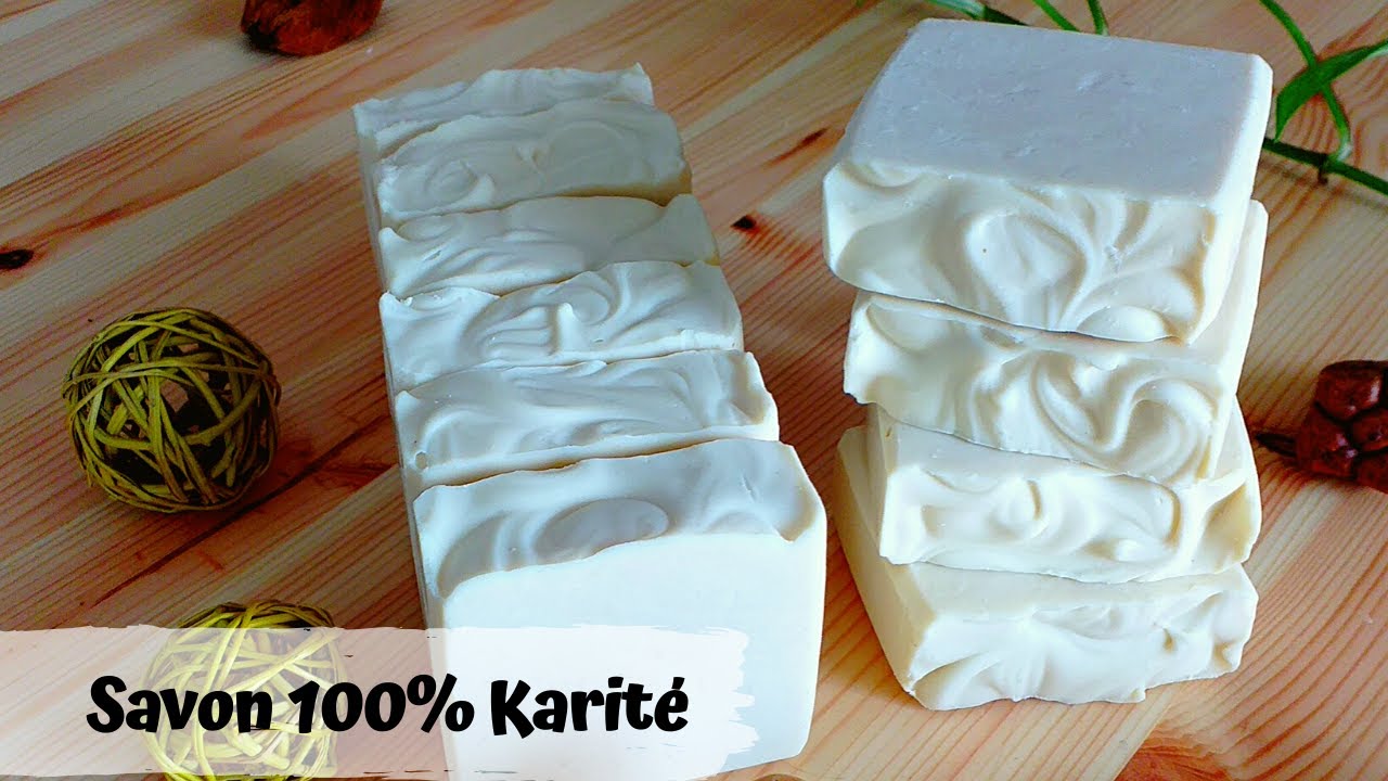 Savon 100% Douceur, 100% Karité // Saponifié à Froid // صابون زبدة الشيا للبشرة الجافة