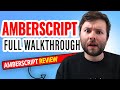 Amberscript Review - Transform audio and video into text and subtitles instantly