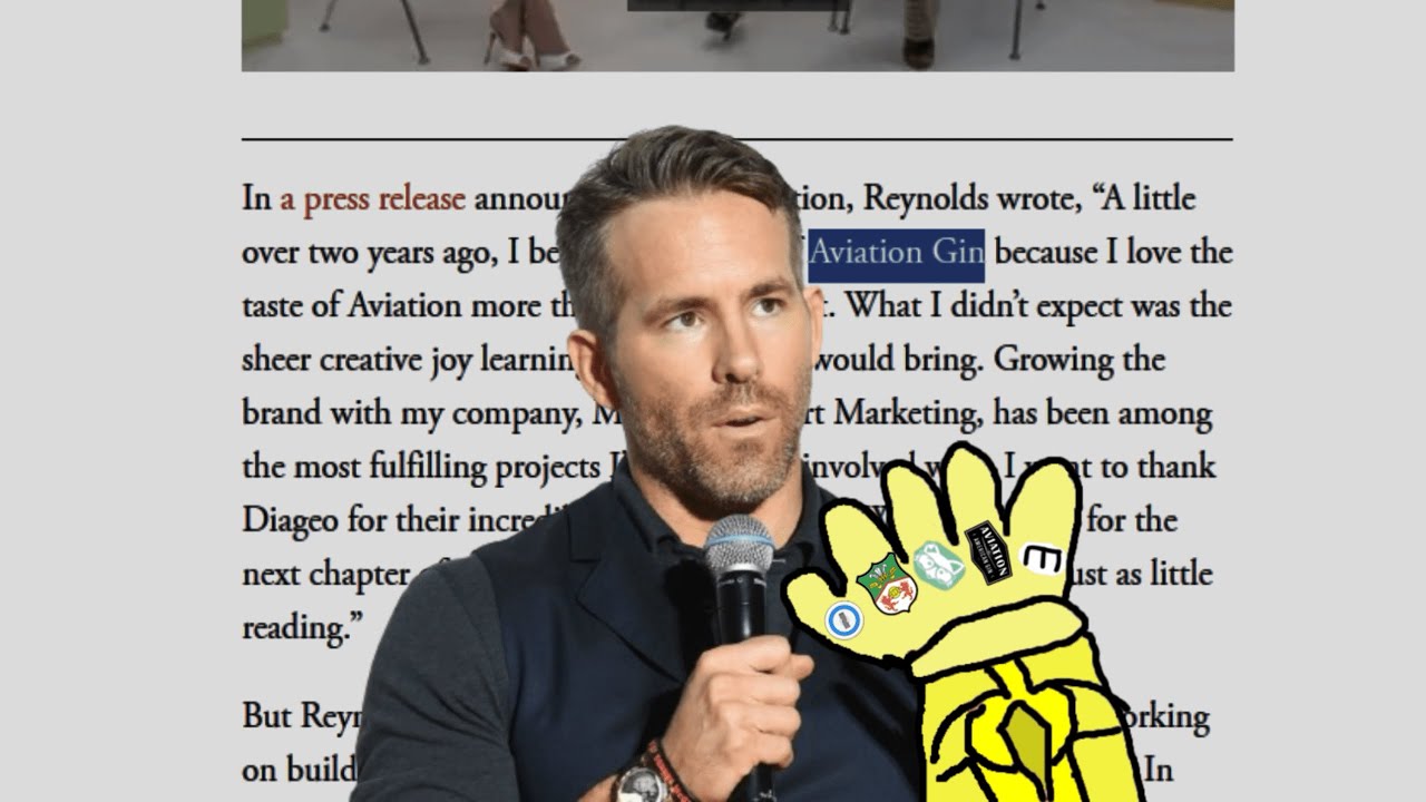the money genius of ryan reynolds - YouTube