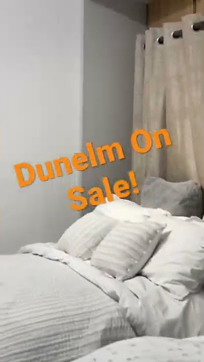 Dunelm is on sale!