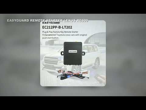 EASYGUARD Remote Starter Kit for Lexus LX570 RX300 RX350 16-19 II IS250 IS300 IS350 14-18 II LX450D