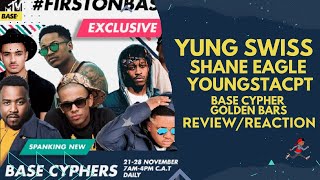 American Rapper Reacts To #BaseCypher | Golden Bars Youngsta, Yung Swiss, Shane Eagle  [Reaction]