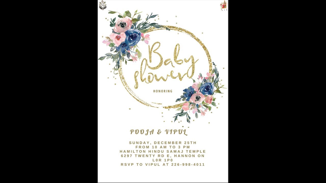 Pooja’s Baby Shower YouTube