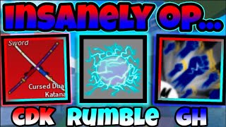 😱ESSE COMBO de RUMBLE e CDK é SUPER INSANO no Blox Fruits!🔥 