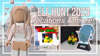 How To Prepare For The Bloxburg ELF HUNT 2023 | Locations, Trophy & FREE Money!