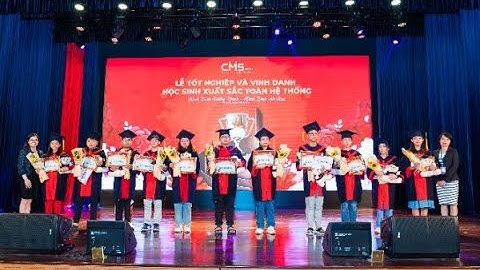 Lễ tốt nghiệp và vinh danh học sinh xuất sắc tại miền Bắc