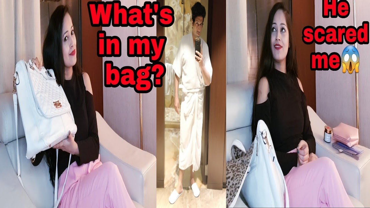 skincare routine order What's in my bag|He scared me 😱|Be natural|What I carry in my bag when I travel