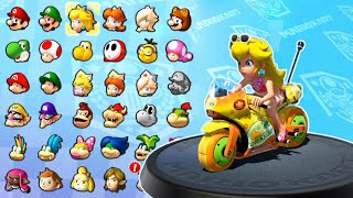 マリオカート8デラックス】水着ピーチ in ブーメランカップとフェザー