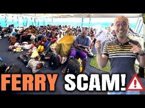 Travel vlog - Ferry Trip Zanzibar from Dar Es Salaam