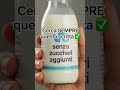 Il latte ‘senza lattosio’ ha più zucchero del normale!