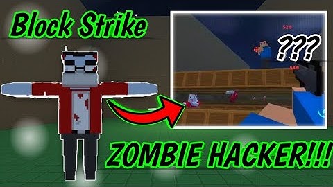 Block Strike Flying Zombie Hacker!!