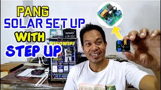 DC TO DC POWER STABILIZATION STEP UP CONVERTER PISOWIFI SOLAR SET UP (Papuntang PANGASINAN)