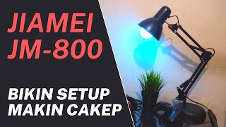 Lampu Meja Arsitek Buat Percantik Setup..!! - Review Jiamei JM-800