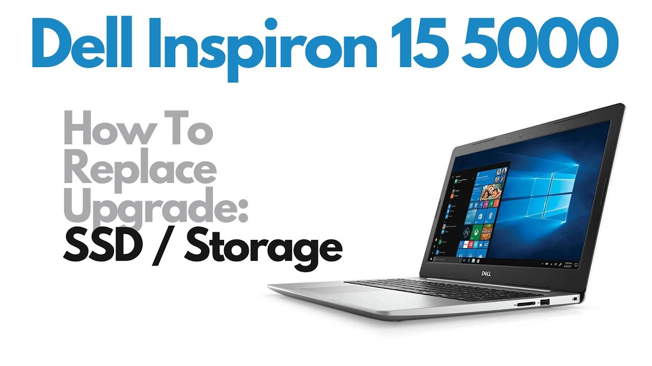 15 5000 Series Dell Inspiron P75f Ssd How To Replace Upgrade HDD