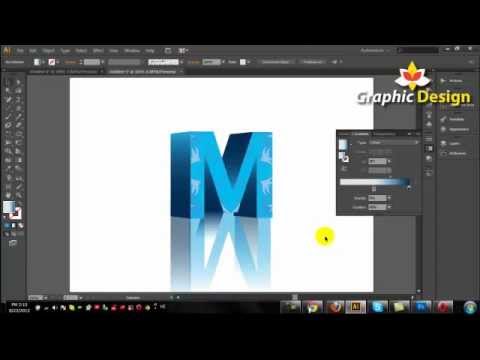 3d Text Illustrator Tutorial Adobe Illustrator Cs6 Youtube