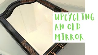 Upcycling an old mirror 🔻