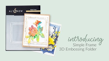 Add an Elegant 3D Frame to Your DIY Paper Crafting Projects