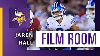 Breaking Down Quarterback Jaren Hall's College Tape | Film Room