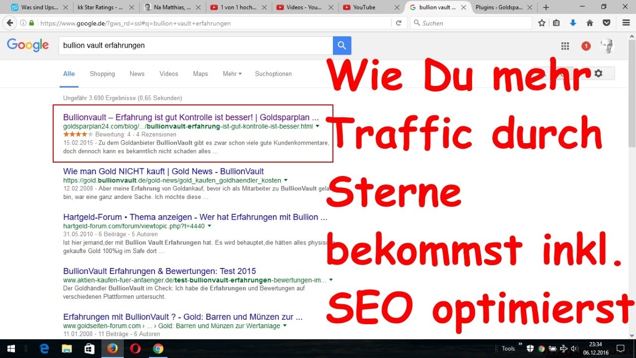 Rich Snippet Mit Wordpress Erstellen Wordpress Seo Youtube