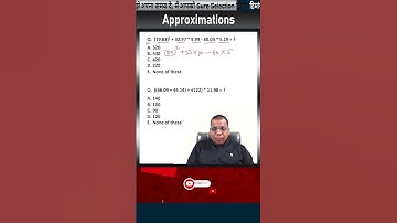Simplification/Approximation 2 Seconds Tricks (Shortcut Trick in Hindi)