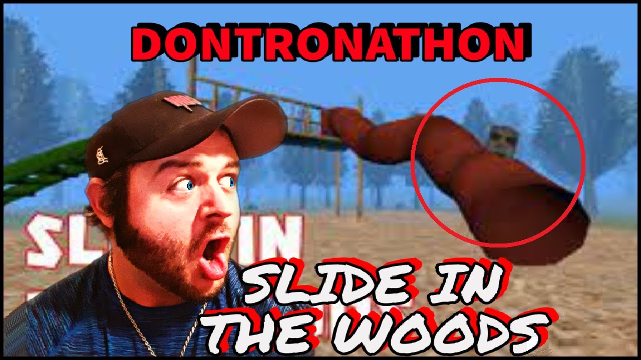 SLIDE IN THE WOODS GAME ( ALL ENDINGS ) | DONTRONATHON