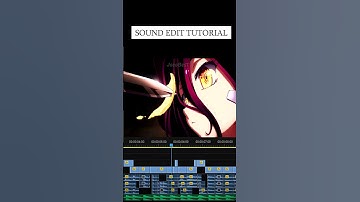 Anime Sound Edit Tutorial #animesoundedit #anime #amv