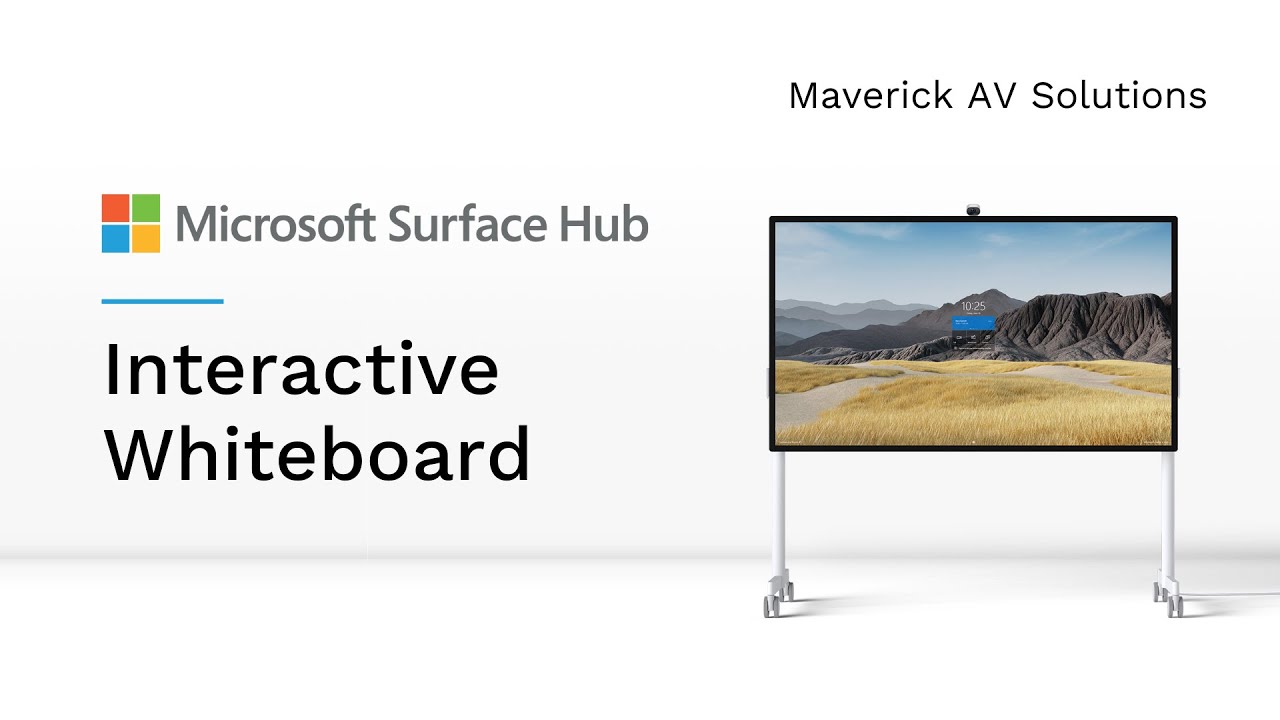 Microsoft Surface Hub 2S How to use the interactive whiteboard