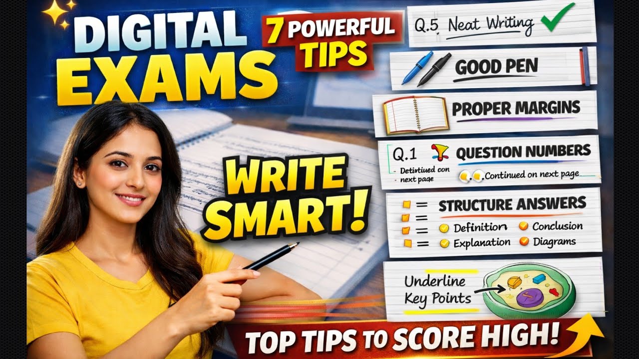 Digital Evaluation Secrets: 7 Powerful Writing Tips for Board Exams 