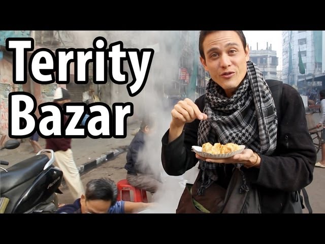 Territy Bazar - AMAZING Chinese Indian Street Food Market in Kolkata | Mark Wiens