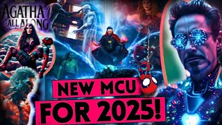 New MCU For 2025 ✨ avengers 5,6, Ironman,spiderman,agatha, Secret wars, Marvel update