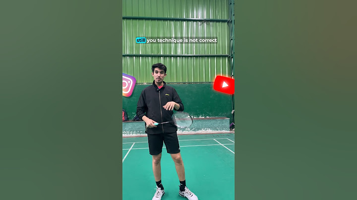 How to hit a perfect smash ! Power smash
