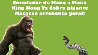 Simulador de luta. King Kong vs Cobra gigante. screenshot 5