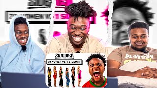 20 WOMEN VS 1 SIDEMEN: SPEED EDITION REACTION!