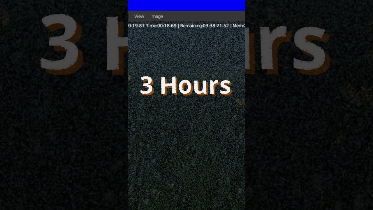 FREE Render Farm Blender 3d Hours Of Rendering In Minutes Shorts Tutorial