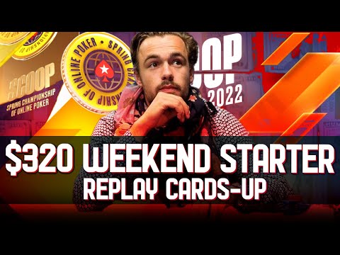 SCOOP 57-H $320 wizowizo | manipulatoor | MajinBoob Weekend Starter Poker Replay $150K Gtd