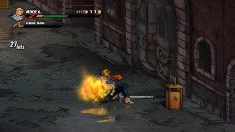 Streets of Rage 4 The beat down Donovan deserves