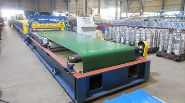 ZYYX34 333 1000 Roof sheet roll forming machine | Metal roof roll forming machine with flying cut