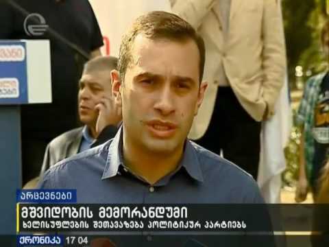 ირაკლი ალასანია -   ყველა ძალამ მემორანდუმს ხელი უნდა მოაწეროს