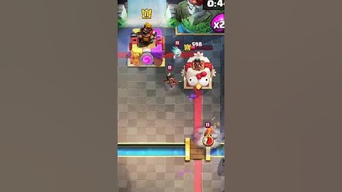 DOUBLE ELIXIR Challenge in Clash Royale BE LIKE.....😃 #shorts  #clashroyale