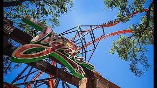 Tigris on ride POV at Busch Gardens Tampa