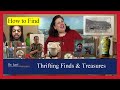 Thrift Store Finds & Secrets - Lithographs, Ceramics, Prints, Bargains, Vases, Metal, more -Dr. Lori