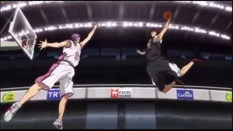 kuroko no Basket 2 Kagami in zone Vs Yosen