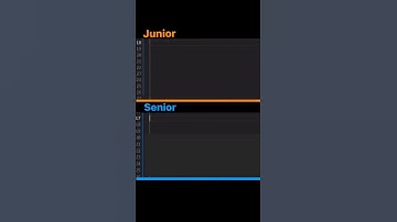 Junior Vs Senior Frontend developer #programming #javascript #html #css#webdevelopment #html5#coding