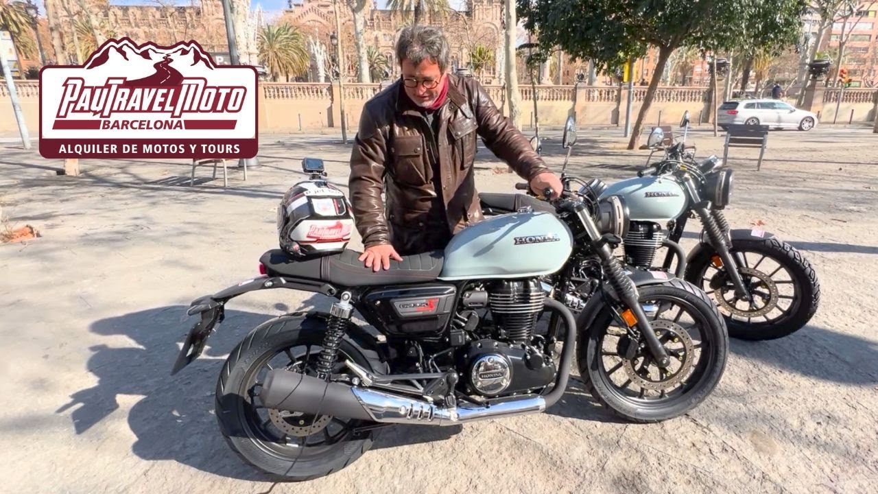 Nueva moto Honda GB350S - PauTravelMoto / Review en español / Prueba de moto