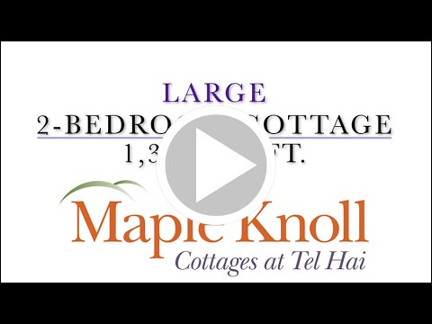 Maple Knoll Cottage Tour: Large (1,376 Sq. Ft.)