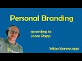 Personal Branding according to Jonas Rapp