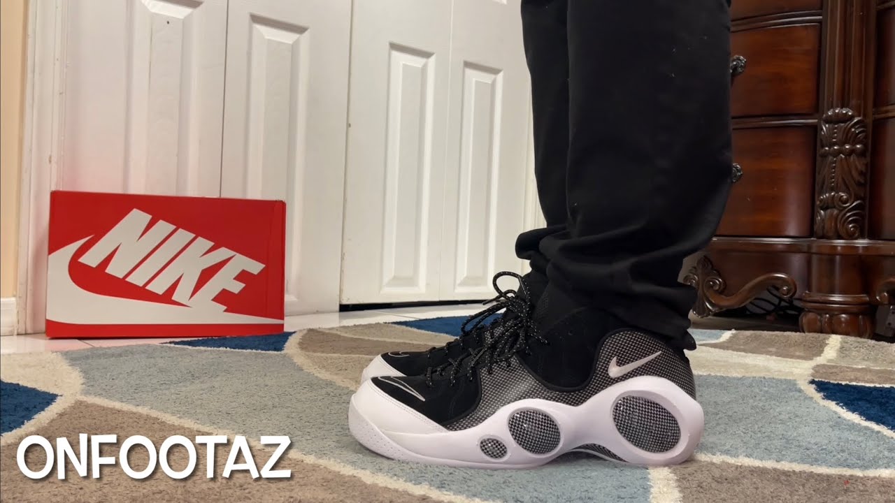 Nike Air Zoom Flight 95 Black Metallic Silver 2022