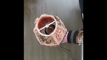 How to use: Clip lampshade baroque collection