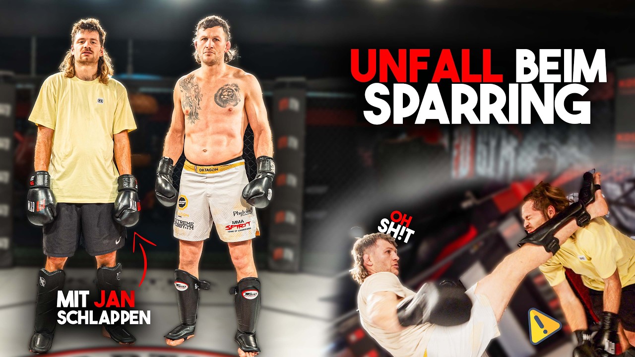 MMA Sparring mit KO - Jan hat Talent um zu kämpfen!