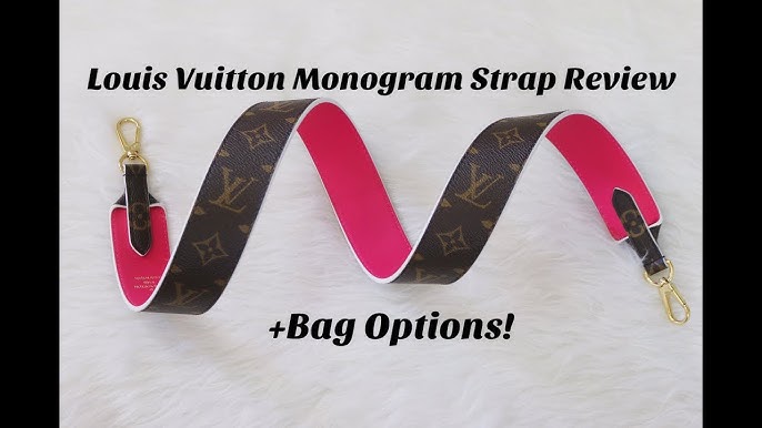 Louis Vuitton Monogram Bandouliere Strap with Noir - A World Of